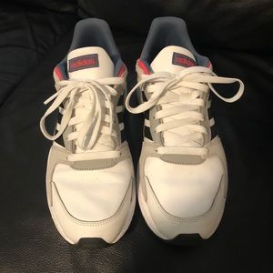 Adidas CloudFoam Athletic Shoes, Size - 9